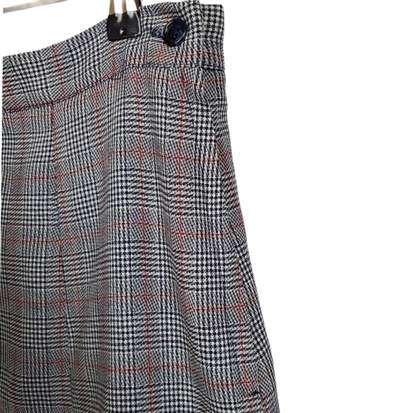 Vintage Preston & York sz 10 wool plaid skirt - Picture 3 of 9